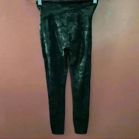 SPANX Faux Leather Camo Leggings - Picture 6 of 8